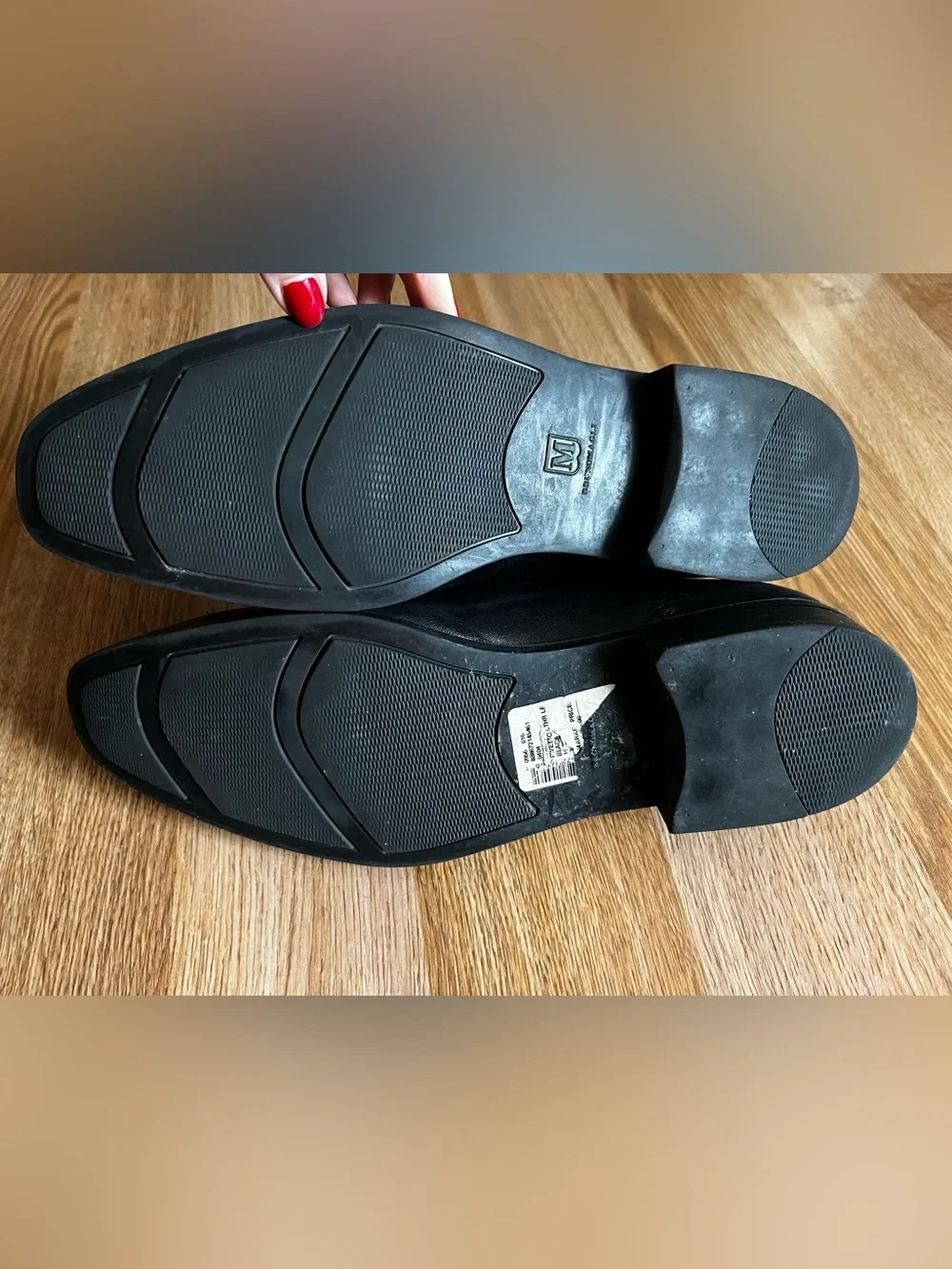 Black Leather Bruno Magli Pivetto Men’s Slip-on Dress Loafers Size 10